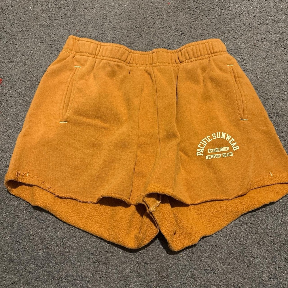Pacific Sunwear Women's Orange Shorts
